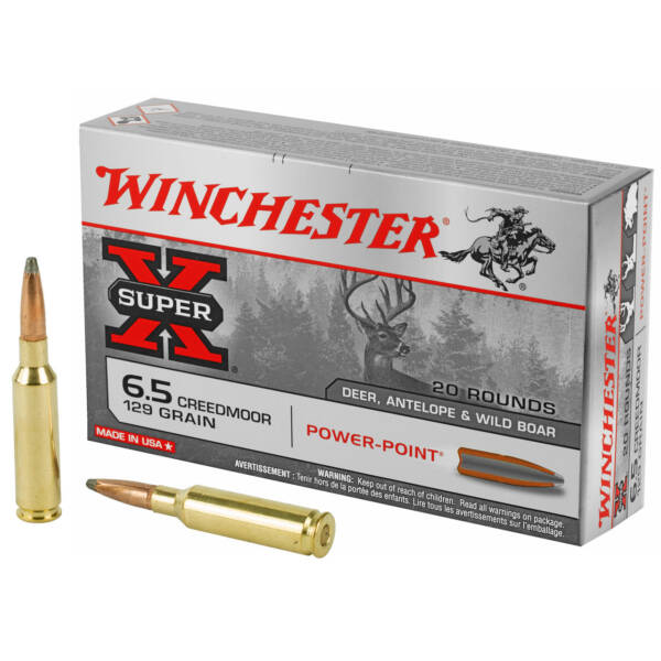 Winchester Power Point - 6.5 CREEDMOOR (129gr)