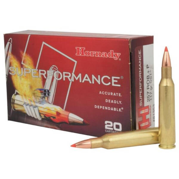 Hornady Superformance - 257 ROB+P (117gr)