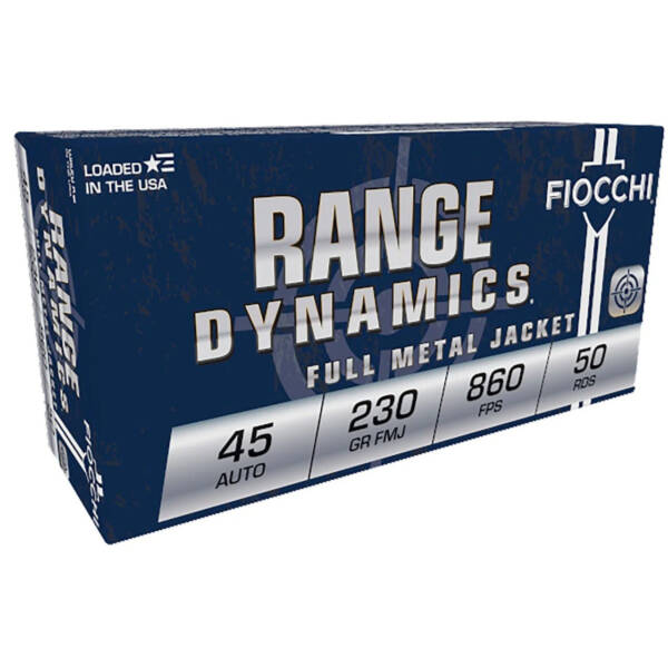 Fiocchi Range Dynamics - 45 Auto (230gr)