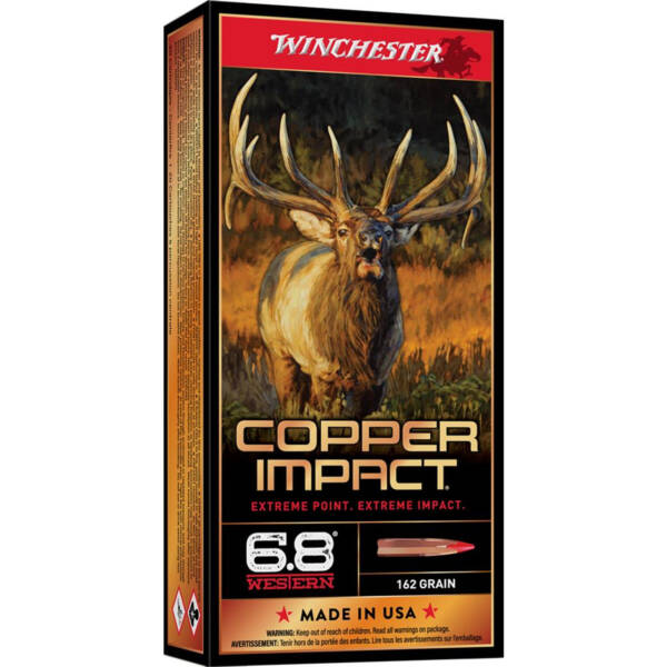 Winchester Copper Impact - 6.8 Western (162gr)