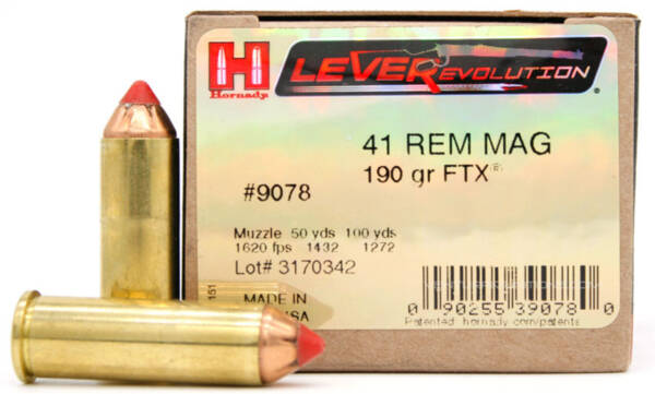 Hornady LeverEvolution - 41 REM MAG (190gr)