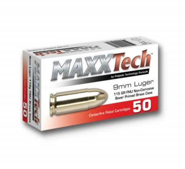 Maxx Tech - 9mm luger (115gr)